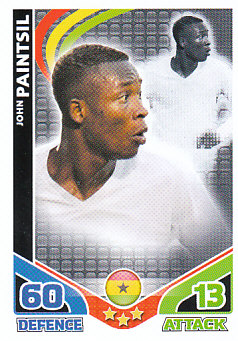 John Paintsil Ghana 2010 World Cup Match Attax #105